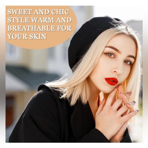 NWOT 4 New Berets Women Wool Hat French with original packaging never touched - Picture 2 of 8